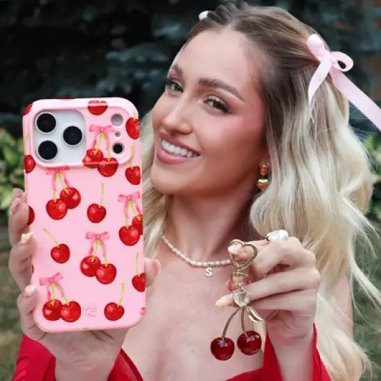 Velvet Caviar Apple iPhone 17 Pro Max MagSafe Phone Case - Sweet Cherry image {7}