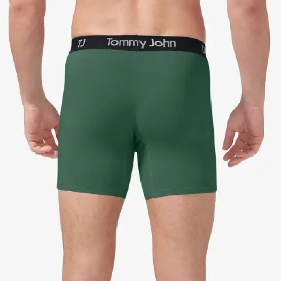 TJ | Tommy John&trade; Men's Camo Print 6" Boxer Briefs 2pk - Dark Green image {2}