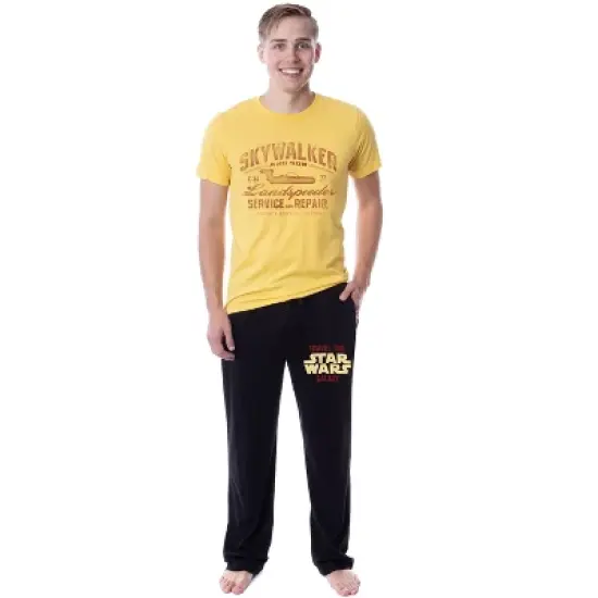 Star Wars Mens' Travel Tourist Ad Sleep Pajama Set image {9}