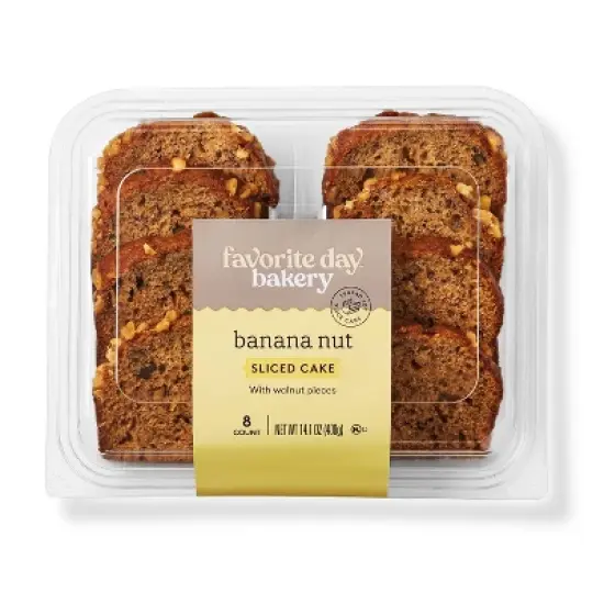 Banana Nut Sliced Cake - 14.1oz - Favorite Day&trade; image {3}