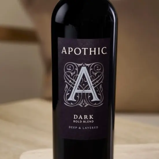 Apothic Dark Red Blend Red Wine - 750ml Bottle image {2}