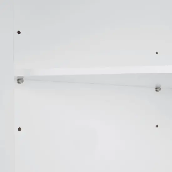 Somerset Single Door Corner Cabinet White - RiverRidge Home image {7}