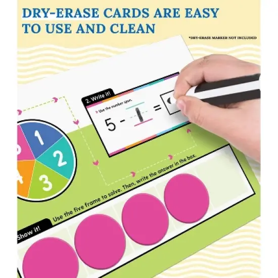 Carson Dellosa Education Edu-Clings Silicone Center, Ten Frames image {3}