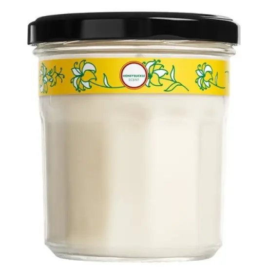Mrs. Meyer's Clean Day Honeysuckle Large Jar Candle - 7.2oz image {7}