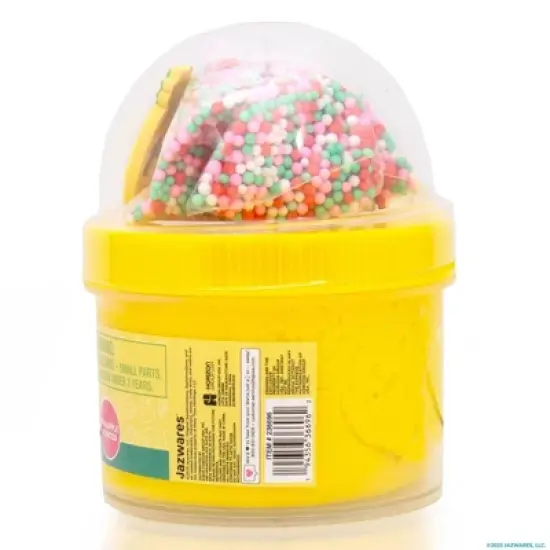Squishmallows Slimygloop Scented Slime Dome Jar - Yellow Pineapple image {6}