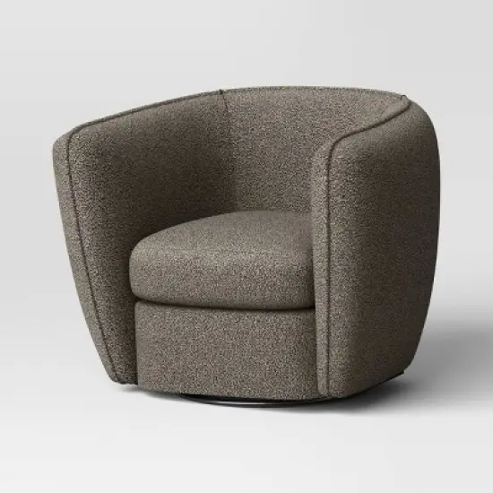 Swivel Accent Chair Tan - Threshold&trade; image {1}