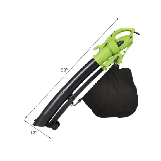 Costway 7.5 Amp 3-in-1 Electric Leaf Blower Leaf Vacuum Mulcher image {1}