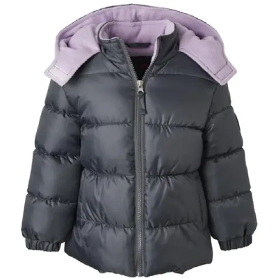 Pink Platinum Big Girl Classic Ripstop Puffer Jacket image {2}