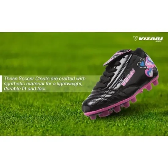 Vizari Shiny Retro Hearts Firm Ground Soccer Shoe (Toddler/Little Kid/Big Kid): Stylish and Supportive Footwear for Young Football Enthusiasts image {6}