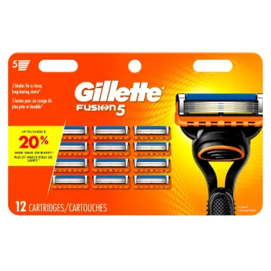 Gillette Fusion5 Men's Razor Blade Refills image {1}