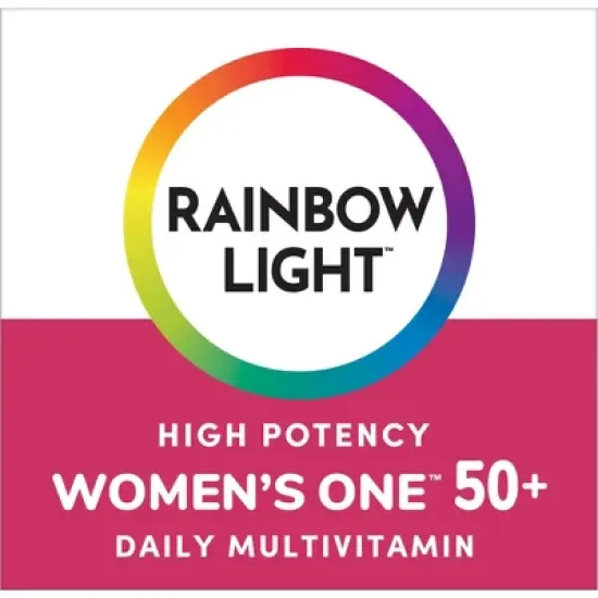 Rainbow Light Women's One 50+ Multivitamin 120ct image {3}