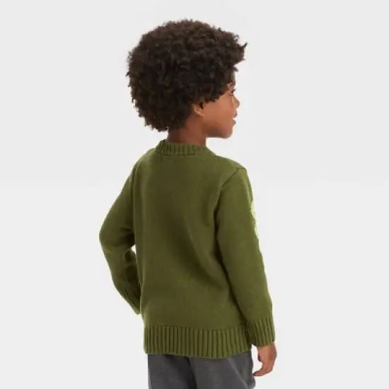 Toddler Boys' Sweater - Cat & Jack&trade; Green image {1}
