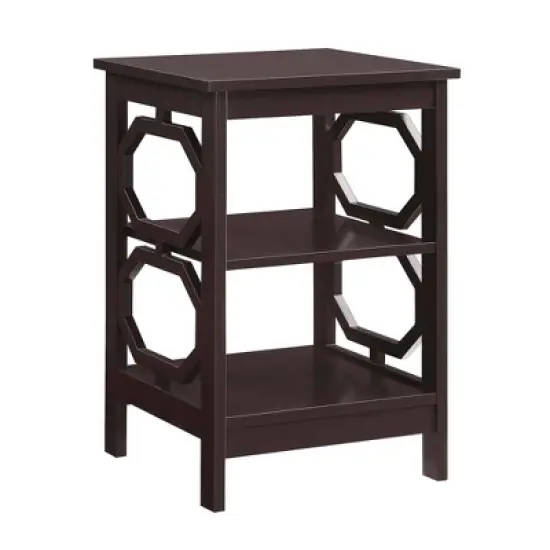 Omega End Table with Shelves - Breighton Home image {7}