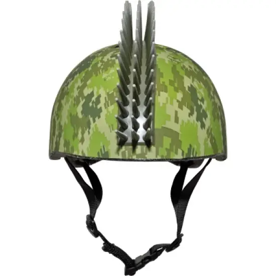 Raskullz Digital Camo Mohawk Child Helmet - Green image {2}