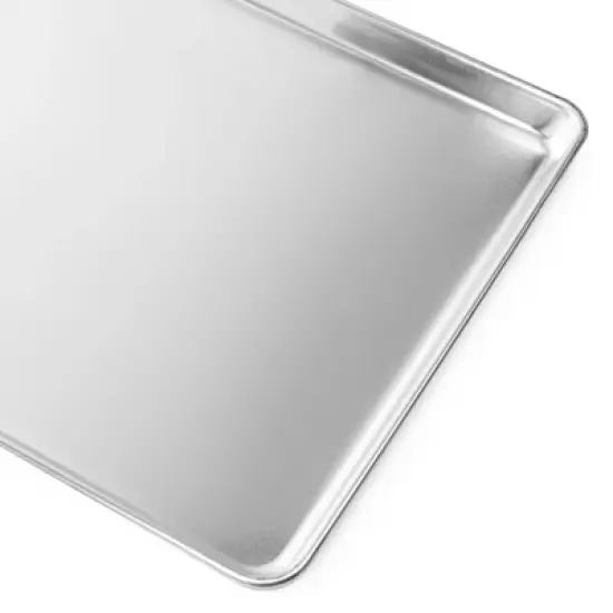 GRIDMANN 18" x 26" Commercial Grade Aluminum Cookie Sheet Baking Tray Pan Full Sheet image {4}
