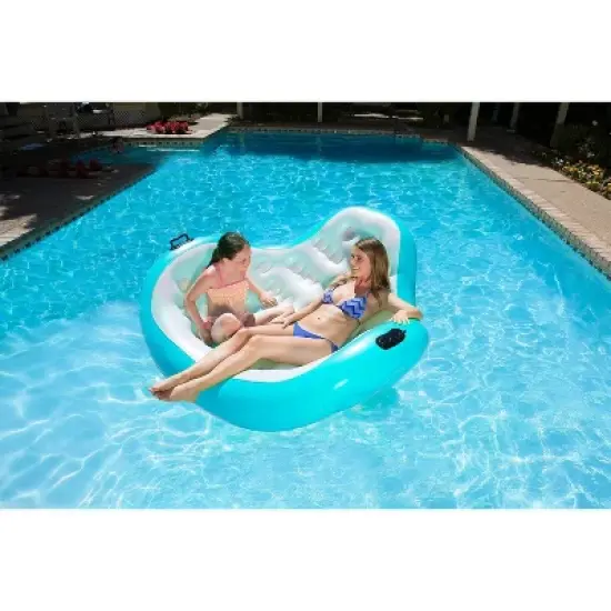 Poolmaster Aqua Cradle Pool Lounge & Large Swimming Pool Float for Adults image {4}