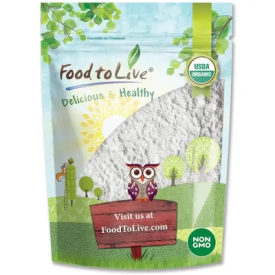 Organic Potato Starch - Unmodified Powder, Non-GMO, Pure Flour, Kosher, Vegan image {7}