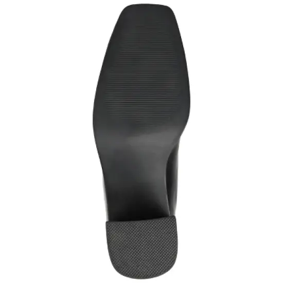 Journee Collection Womens Winny Tru Comfort Foam Extra Wide Calf Stacked Heel Knee High Boots image {4}