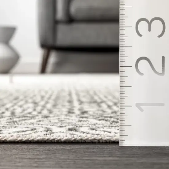 nuLOOM Abstract Machine Washable Area Rug image {2}