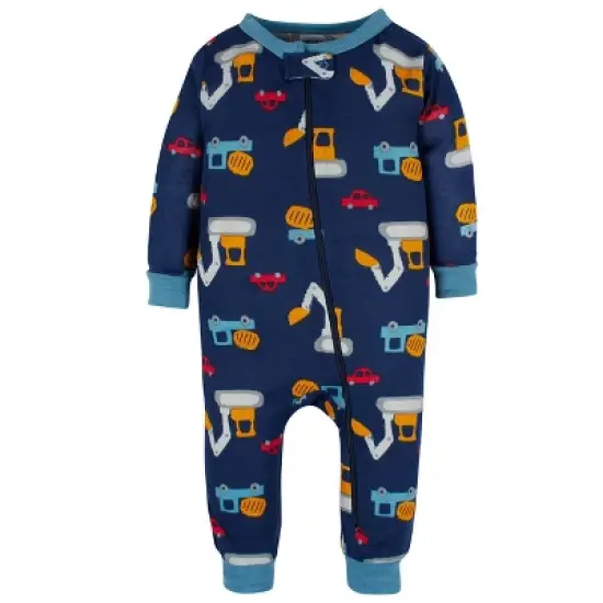 Gerber Baby & Toddler Boys' Snug Fit Footless Pajamas - 3-Pack image {7}