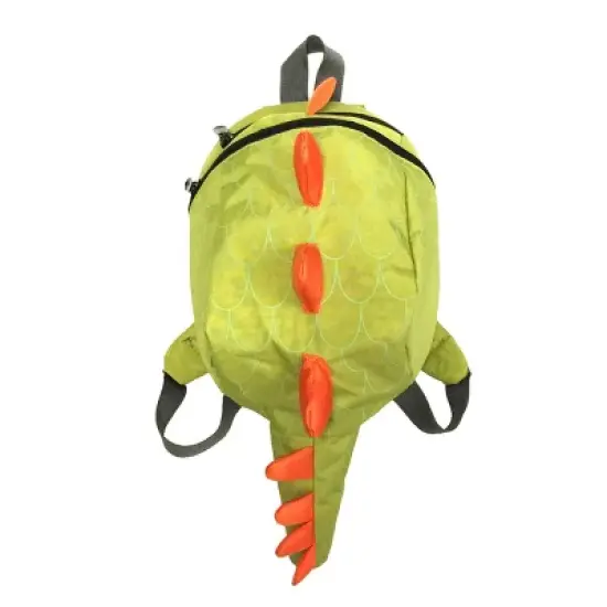 Wrapables Children's Dinosaur Backpack Schoolbag, Light Green image {9}