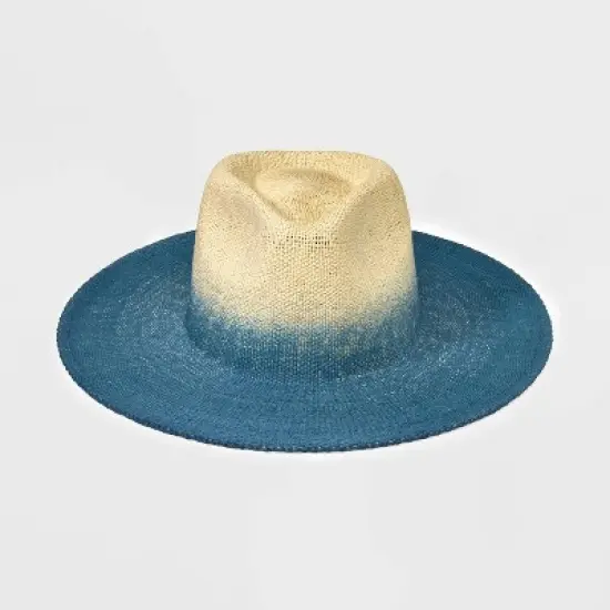 Ombre Paper Straw Panama Hat - Universal Thread&trade; image {1}