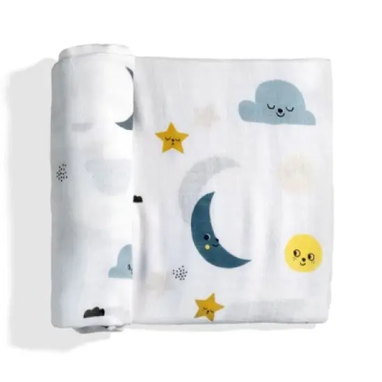 Moon & Stars Swaddle 3-Pack, Viscose From Bamboo image {2}