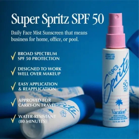 Vacation Super Spritz Face Mist - SPF 50 - 1 fl oz image {7}