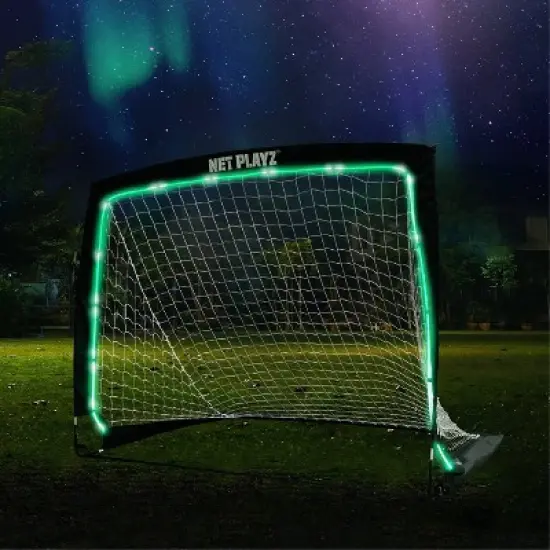 Net Playz Soccer 4' x 3' Goal Lighting Portable Net image {6}