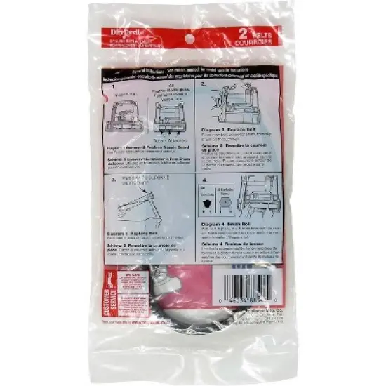 Dirt Devil Style 10 Vacuum Belt 2Pk image {3}