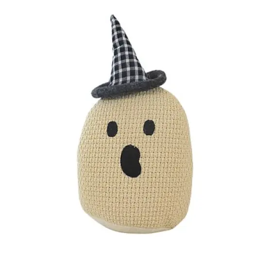 Ganz 5.25 In Knitted Ghost Halloween Doorway, Corner, Ledge Decor , Halloween Decor Weighted Halloween (1PC) image {4}
