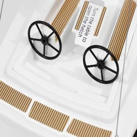 Playsteam Voyager 280 Motor-Power RC Sailboat - Red image {2}