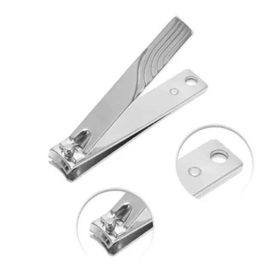 Unique Bargains Mini Tool Box Nail Clipper Kit 12-piece Set image {2}