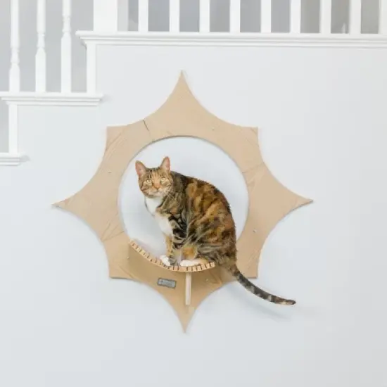 Armarkat Sun Shape Cat Wall Shelves, Modern Wall-Mounted Climbing Cats Furniture image {5}