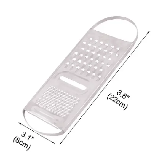 Unique Bargains Kitchenware Multifunctional Cutter Grater Peeler Silver Tone 1 Pc image {1}