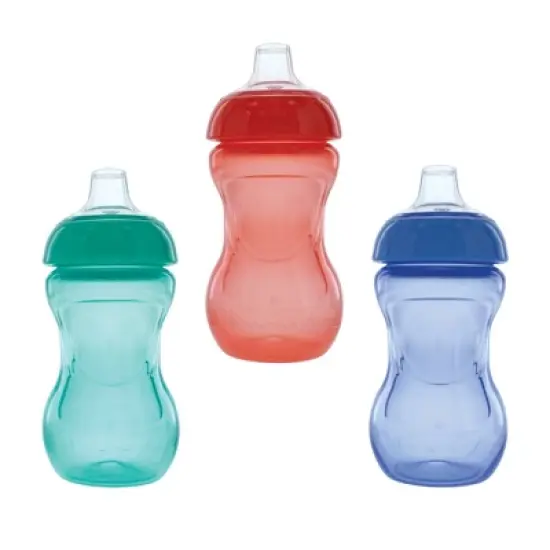Nuby 6oz Mini Gripper Cup - Boy - 3pk image {4}