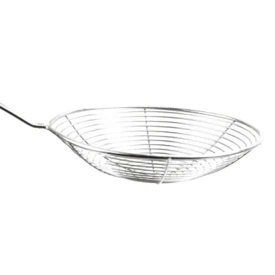 Unique Bargains Stainless Steel Mesh Colander Sieve Kitchen Ladle 4.7" Dia Strainers Silver Tone image {5}