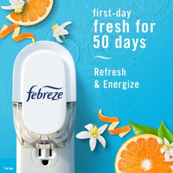 Febreze Plug Dual Refill Air Freshener - Refresh & Energize - 2ct image {3}