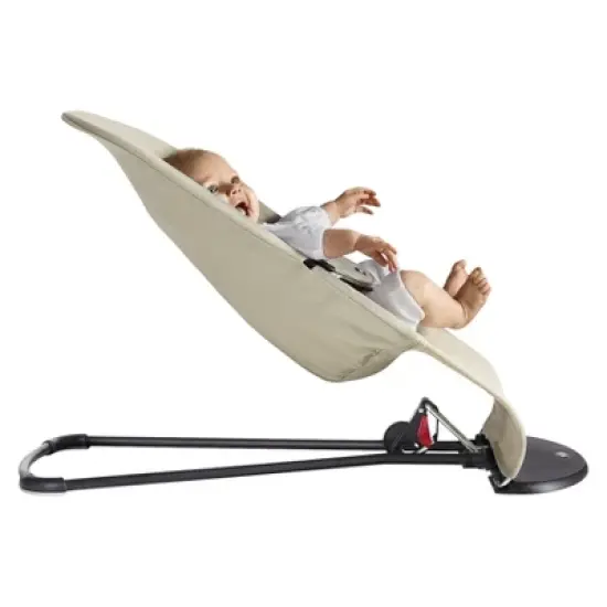 BABYBJ&Ouml;RN Bouncer Balance Soft-001 Cotton - Black/Dark Gray image {3}