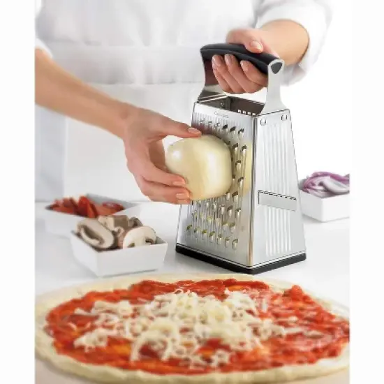 Cuisipro 4 Sided Box Grater, Regular, Stainless Steel image {2}