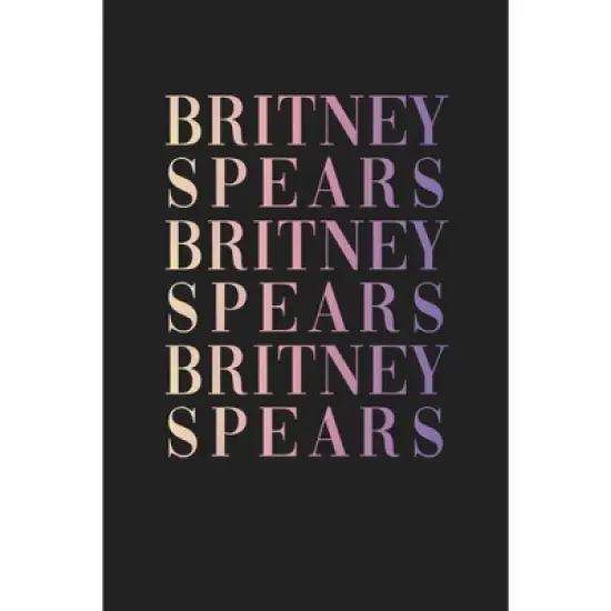Junior's Britney Spears Name Stack Festival Muscle Tee image {1}
