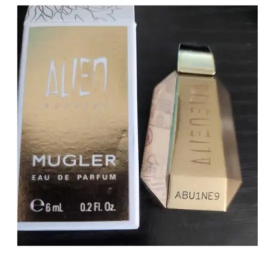 Thierry Mugler Alien Goddess Eau De Parfum EDP - Bergamot, Coconut Water, Jasmine, Heliotrope, Bourbon Vanilla 0.2 Oz Mini Women Goddess Everyday Use image {4}