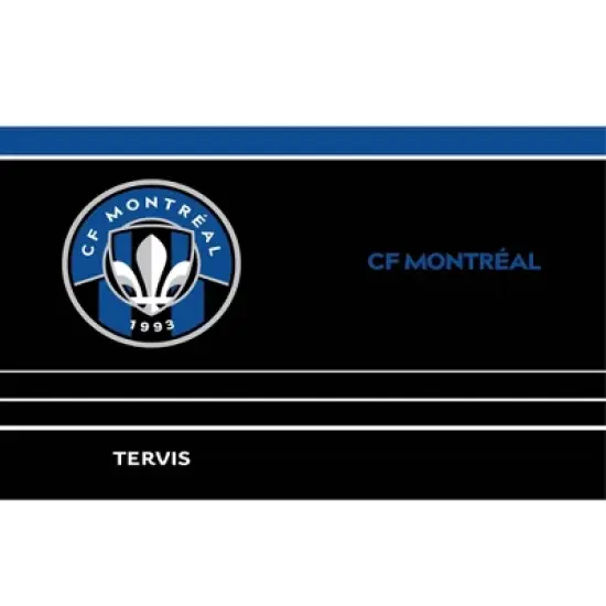 MLS CF Montreal 20oz MVP Stripe Stainless Steel Tumbler image {1}