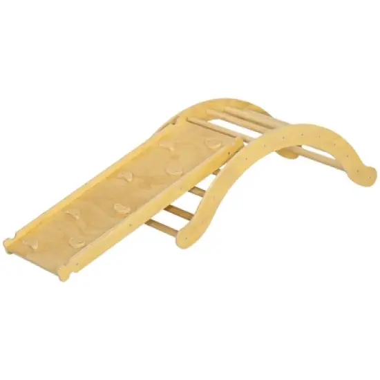 Dexmalle Indoor 4 In 1 Pikler Climbing Set with Arch Climber image {6}