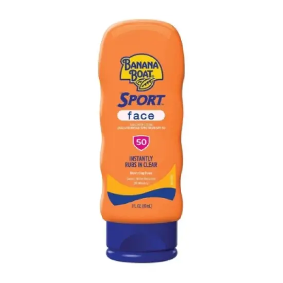 Banana Boat Sport Face Lotion - SPF 50 - 3 fl oz image {2}