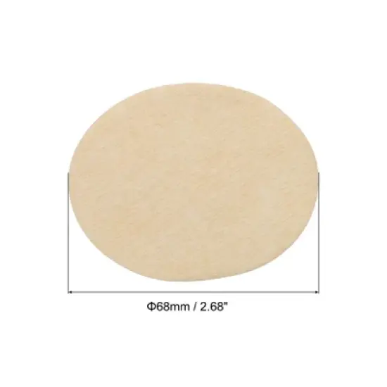 Unique Bargains Cafe Office Home Espresso Maker Disposable Disk Coffee Filters 600 Pcs image {1}
