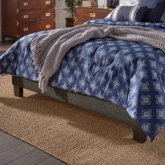 Edensor Adjustable Diamond Tufted Camel Back Bed - Inspire Q image {5}