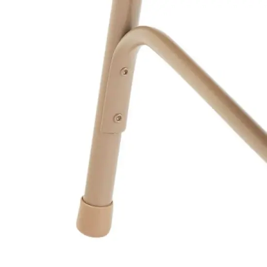 Set of 4 Deluxe Fabric Padded Triple Brace Folding Chairs - Hampden Furnishings image {6}