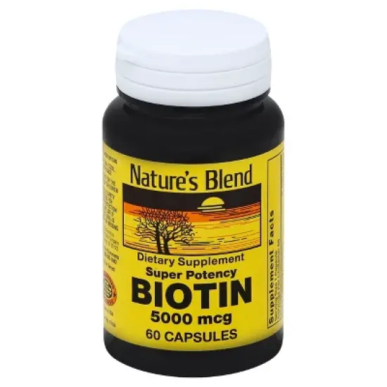 Natures Blend Biotin 60 ea image {1}