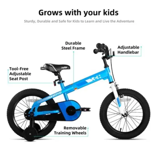 JOYSTAR Kids Bike for Boys, Outdoor Sports Children's Bicycles with Training Wheels image {11}